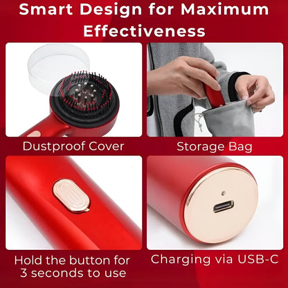 Zentus Red Therapy Massage Comb